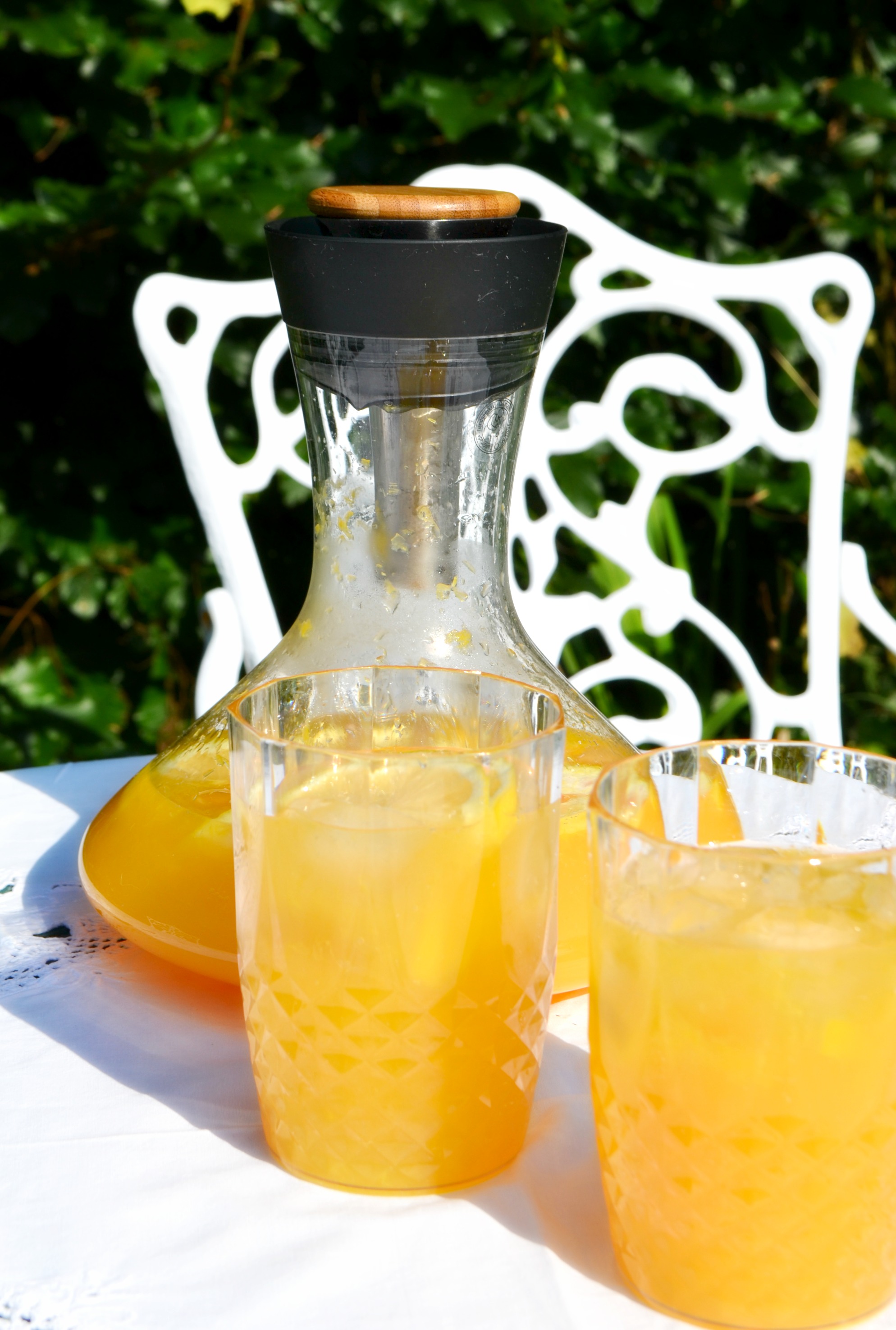 Juicyday: Selfmade Limonade 2.0 - Selbstgemachte Orangenlimonade.