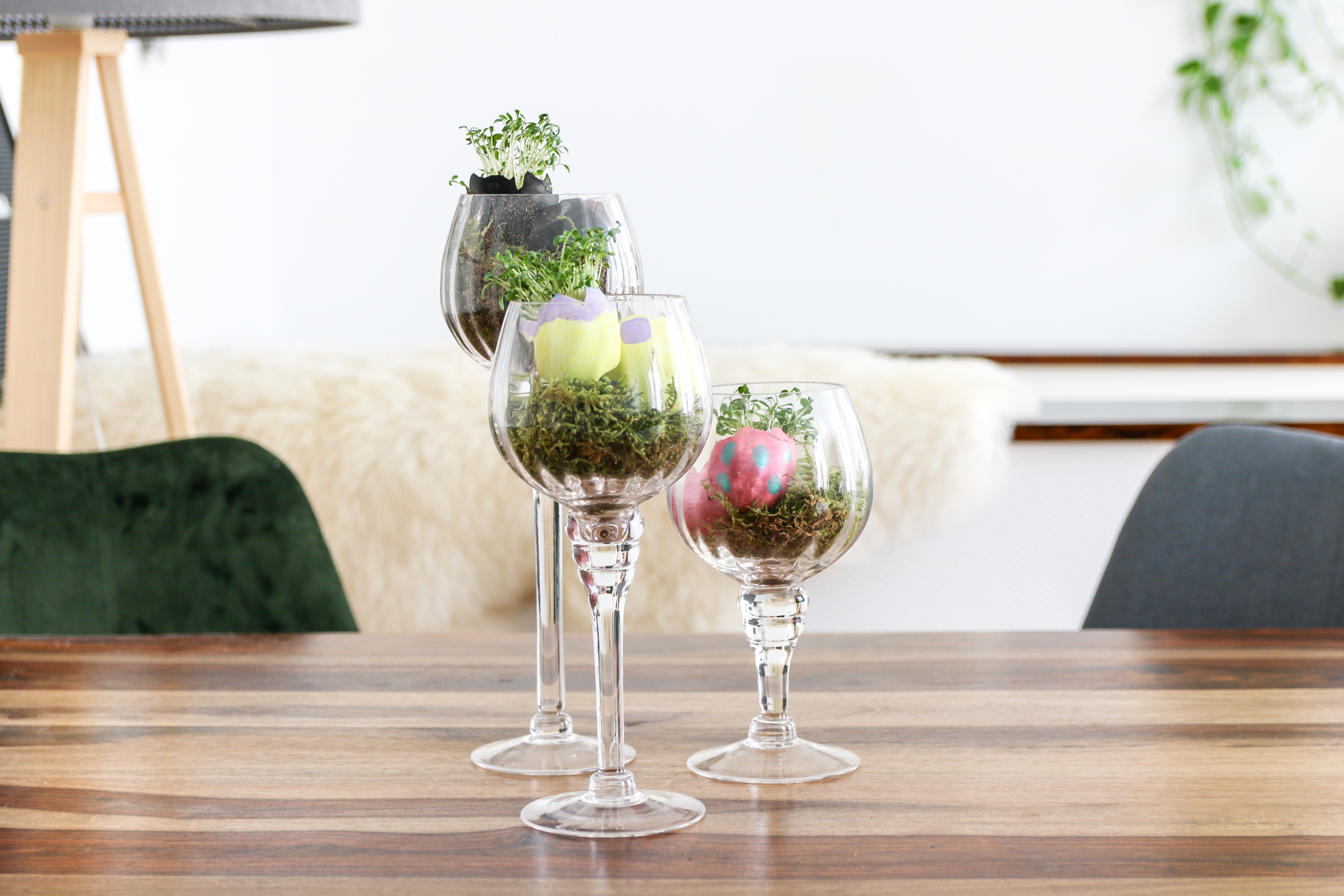DIY: Selbstgemachte Osterdeko. Es wird Eitastisch